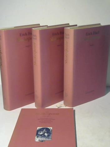 Apel, Friedmar (Hrsg.) - Shakespeare. 27 Stcke von William Shakespeare in der bersetzung von Erich Fried. 3 Bnde und ein Beiheft