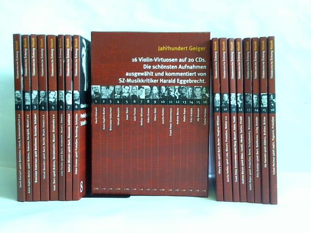 (Jahrhundert Geiger) - 16 Violin-Virtuosen auf 20 CDs. Die schnsten Aufnahmen. Zusammen 20 CD's
