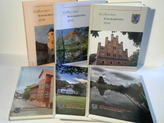 Landkreis Gifhorn - Gifhorner Kreiskalender 2014 bis 2019  6 Bnde