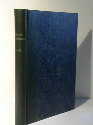 Creutz, Gerhard (Hrsg) - Beitrge zur Vogelkunde. 1949
