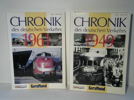 Werner, Jrg (Hrsg.) - Chronik des deutschen Verkehrs 1949. 2 Hefte