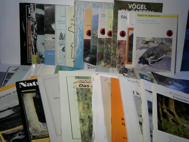 Ornitholgie: Sammlung von 43 Heften