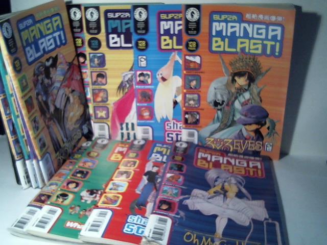 Fujishima, Kosuke/ Takada, Yuzo/ Kobayashi, Makoto/ Kitoh, Mohiro/ Utatane, Hiroyuki/ Morimoto, Yo - Super Manga Blast. 12 Hefte