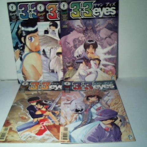 Takada, Yuzo - 3x3 Eyes. Curse of the Gesu. 5 Hefte