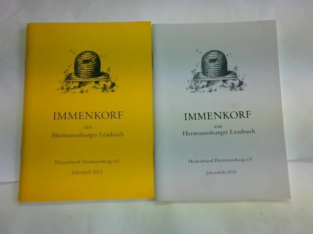 Lange, Gerhard/ Paetsch, Johannes - Immenkorf ein Hermannburger Lesebuch. 2 Hefte