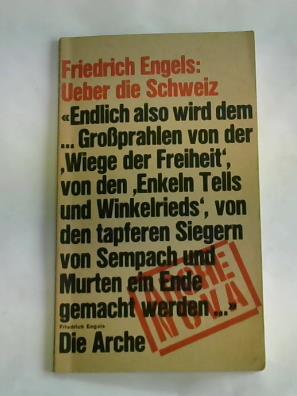 Engels, Friedrich - ber die Schweiz
