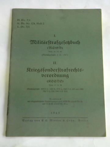 (Dienstvorschriften) - Heeres-Dienstvorschrift 3/1 / Marine-Dienstvorschrift Nr. 124 Heft 2 / Luftwaffen-Dienstvorschrift 3/1