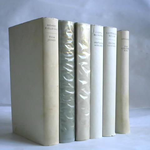 Fielding, Henry/ Alighieri, Dante/ Bechstein, Ludwig/ Keller, Gottfried/ Apuleius - 6 Bnde