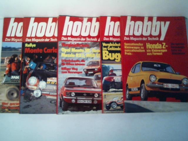 Kabatek, Adolf (Hrsg.) - Hobby. Das Magazin der Technik. 5 Hefte