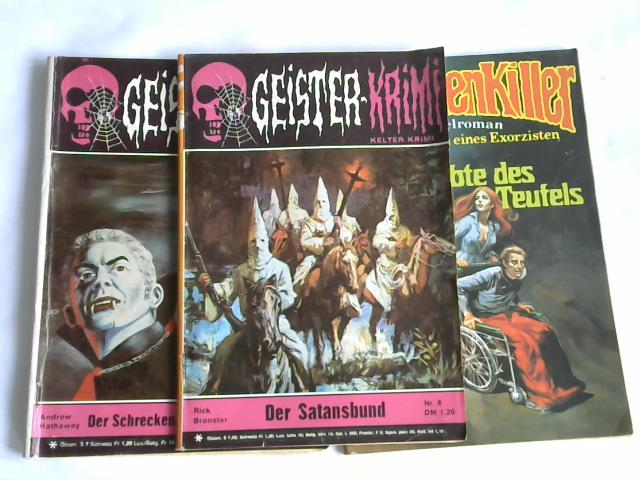 Davenport, Neal/ Luif, Kurt/ Hathaway, Andrew/ Bronster, Rick - 3 Hefte Geister/ Dmonen