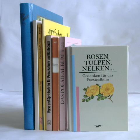 Poesie-Alben - 7 Bnde