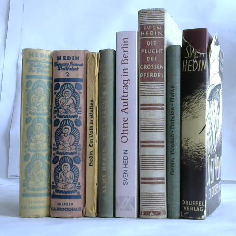 Hedin, Sven/ Hedin, Ulma/ Essen, Rtger - 8 Bnde