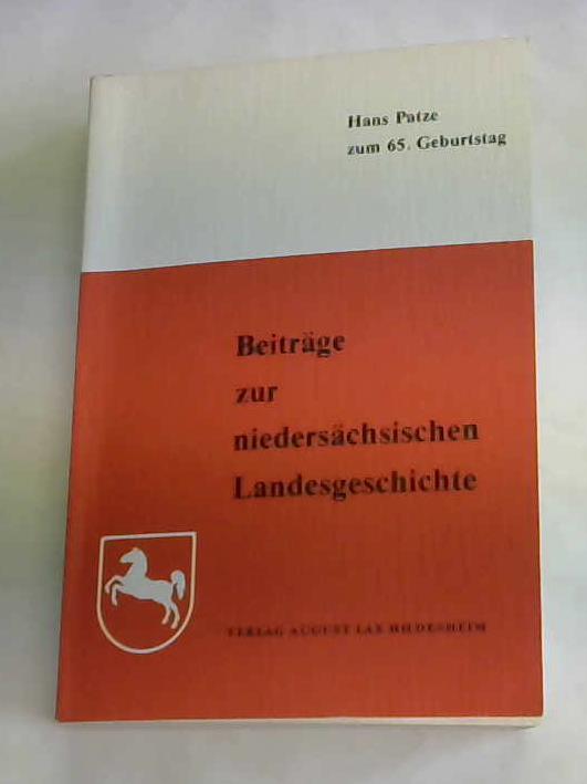 Brosius, Dieter/ Last, Martin - Beitrge zur niederschsischen Landesgeschichte