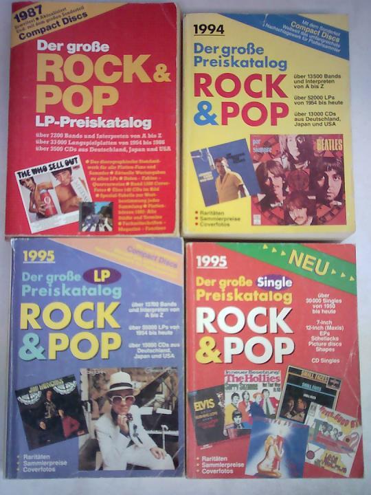 4 Bände: Der grosse Preiskatalog Rock & Pop