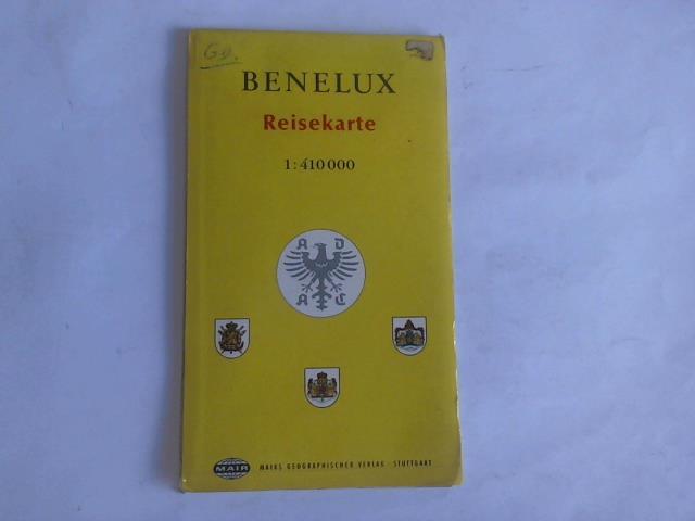 Benelux - Reisekarte