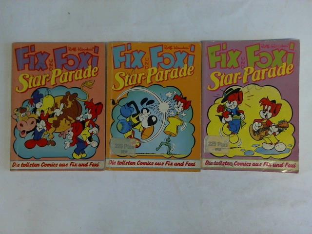 Fix und Foxi Star-Parade - 3 Hefte