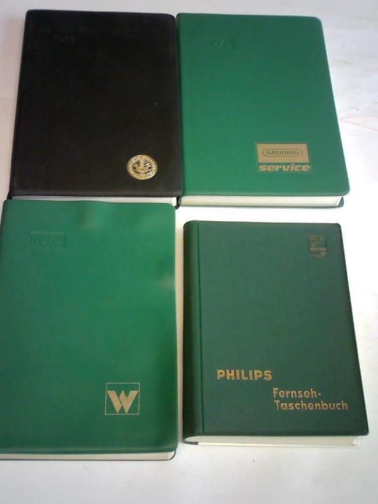 Grundig AG - Technisches Jahrbuch 1973, 1974 und 1976. Drei Bnde