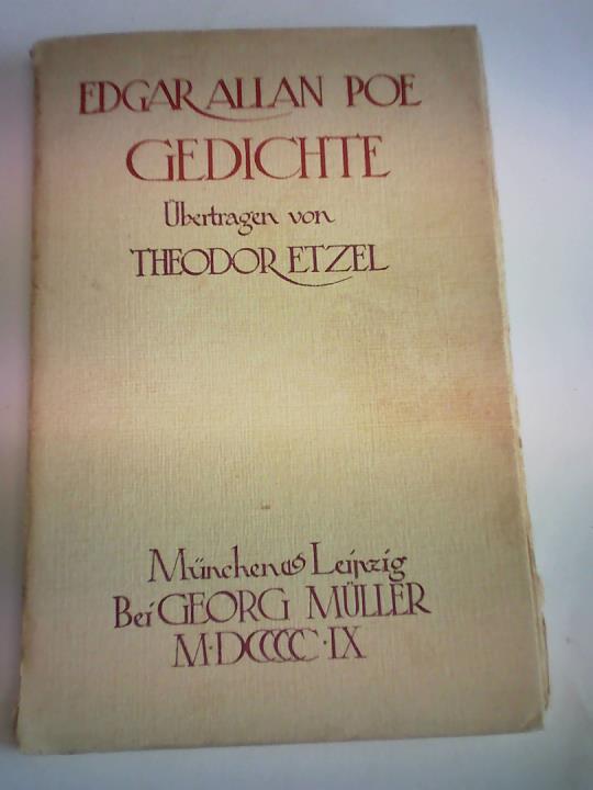 Poe, Edgar Allan - Gedichte