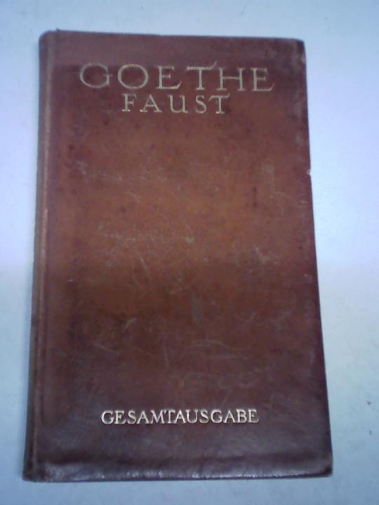 Goethe, Johann Wolfgang von - Faust