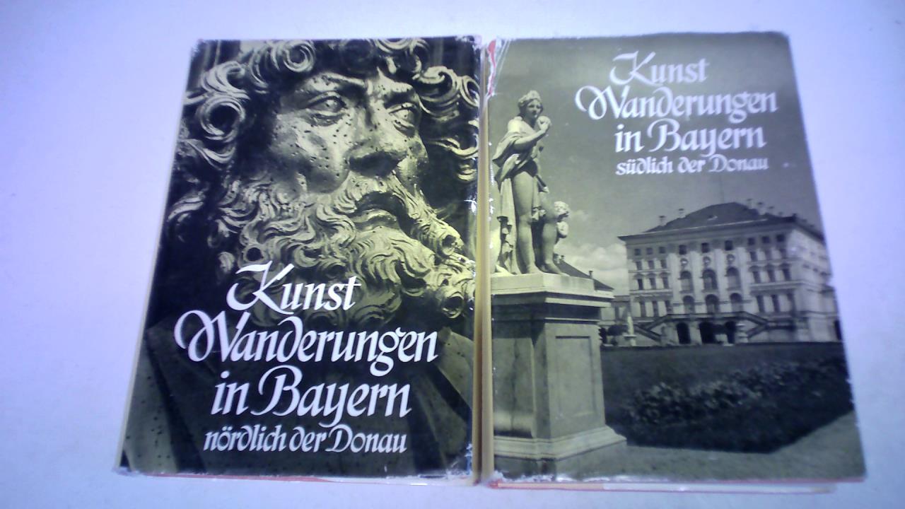 Bauer, Hermann/Ruprecht, Bernhard - Kunstwanderungen in Bayern. 2 Bnde