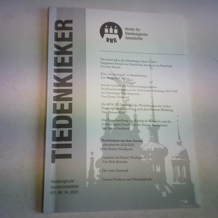 Verein fr Hamburgische Geschichte - Tiedenkieker