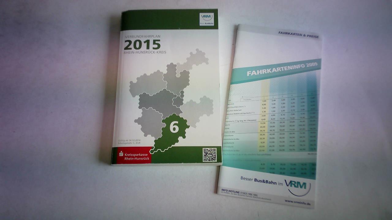 VRM Verkehrsverbund Rhein-Mosel GmbH - Verbundfahrplan 2015 Rhein-Hunsrck-Kreis. Gltig ab 14.12.2014