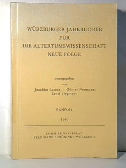 Würzburger Jahrbücher für die Altertumswissenschaft. Neue Folge