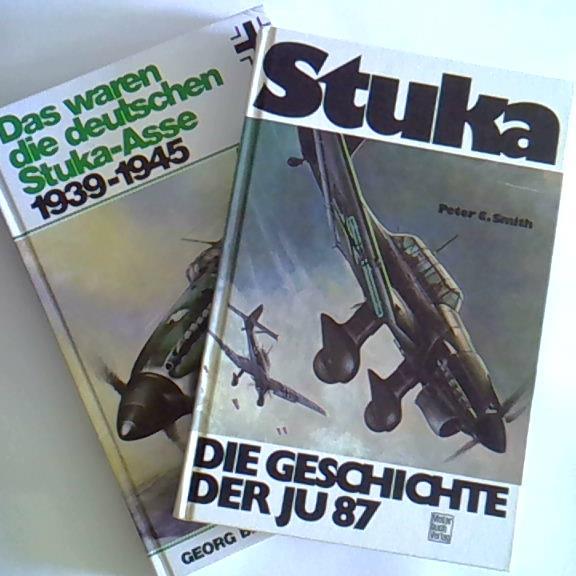 2 Bände Stuka: Die Geschichte der JU 87 & Das waren die deutschen Stuka-Asse 1939-1945
