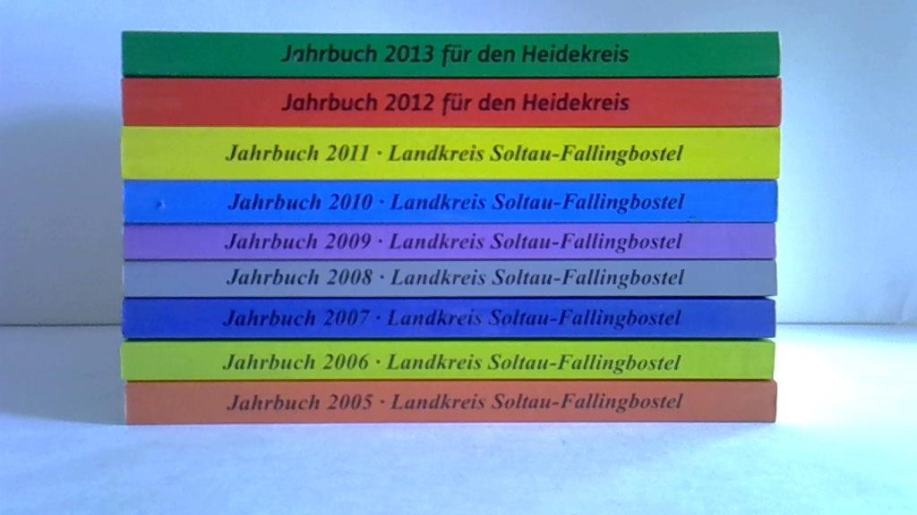 9 Hefte: Jahrbuch Landkreis Soltau-Fallingbostel / Jahrbuch für den Heidekreis 2005-2013