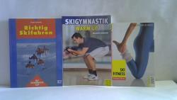 Richtig Skifahren/ Skigymnastik Warm Up/ Ski Fitness. 3 Bände