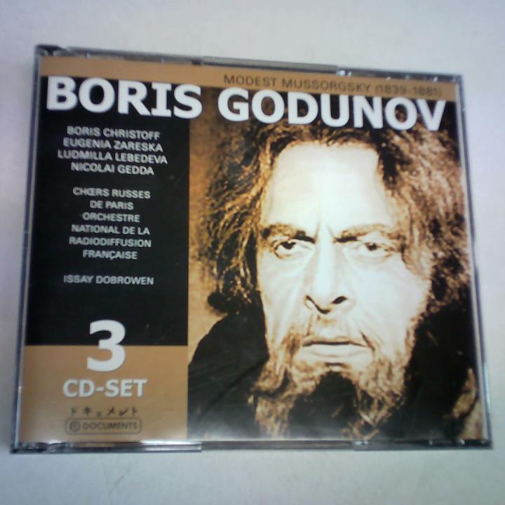 Boris Goduno. Musikalisches Volksdrama in 4 Akten und einem Prolog. 3 CDs