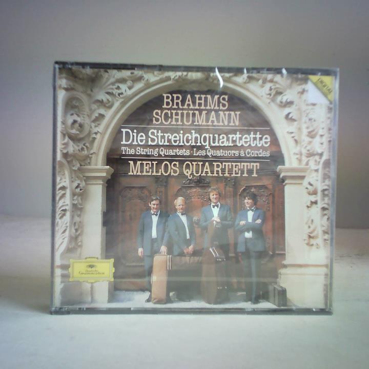 Brahms. Schumann. Die Streichquartette. 3 CDs