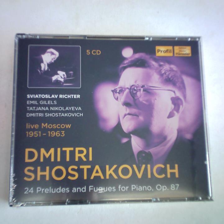 24 Preludes and Fugues for Piano, Op. 87. 5 CDs