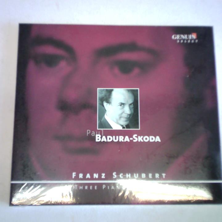 Franz Schubert. Three Piano Sonatas. CD