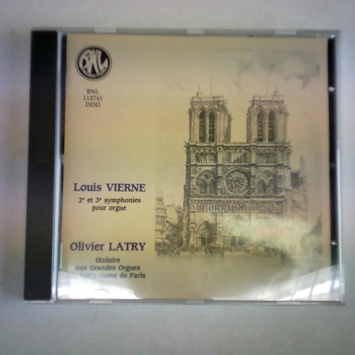 2. et 3. symphonies pour orgue. CD