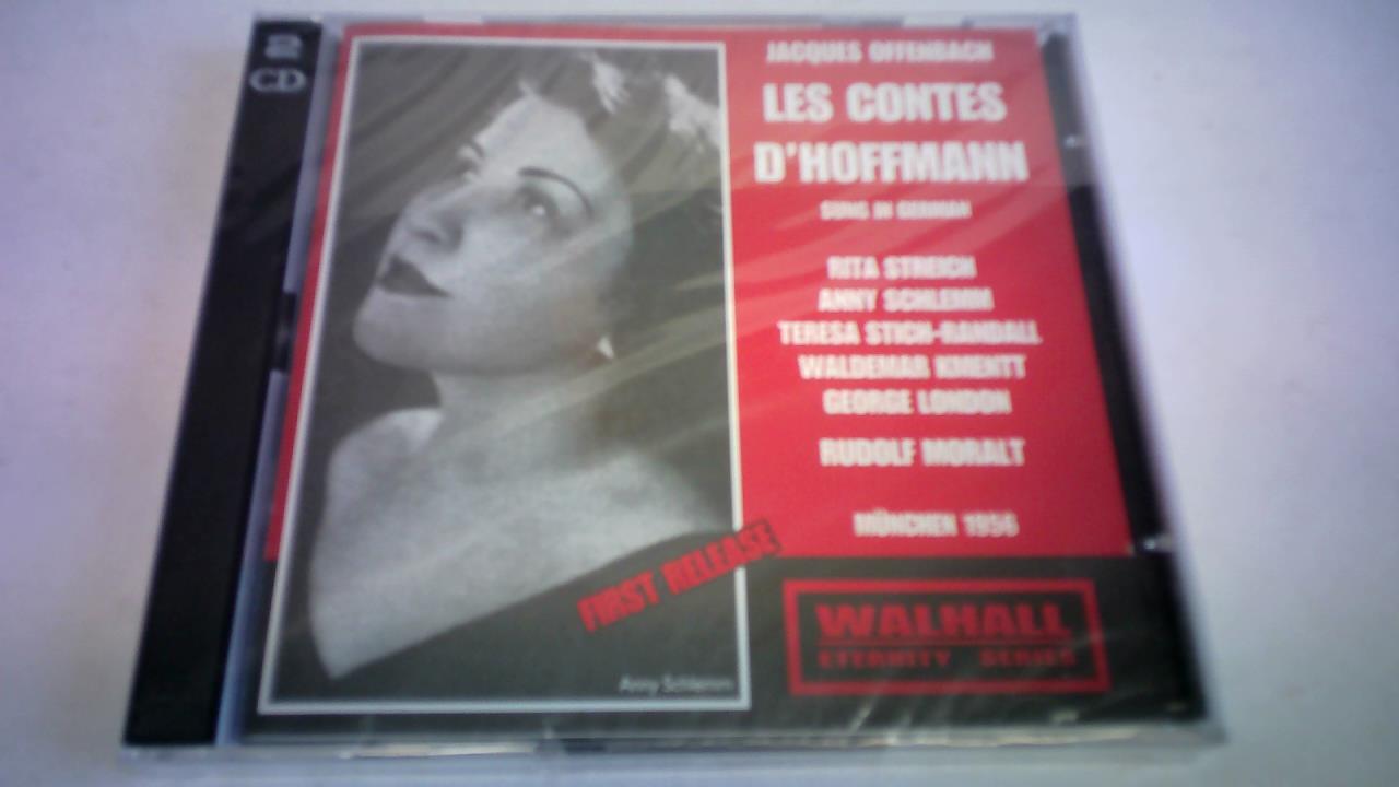 Les Contes d`Hoffmann. Sung in German. 2 CDs