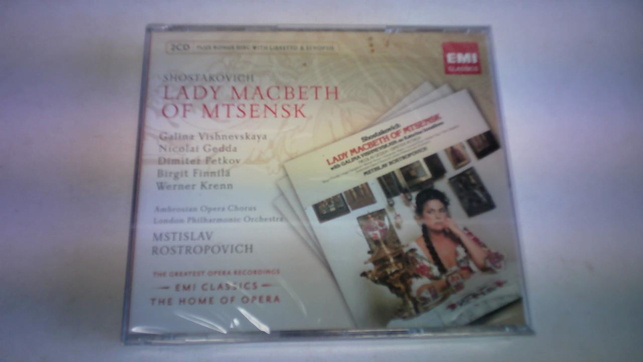 Lady Macbeth of Mtsensk. 2 CDs