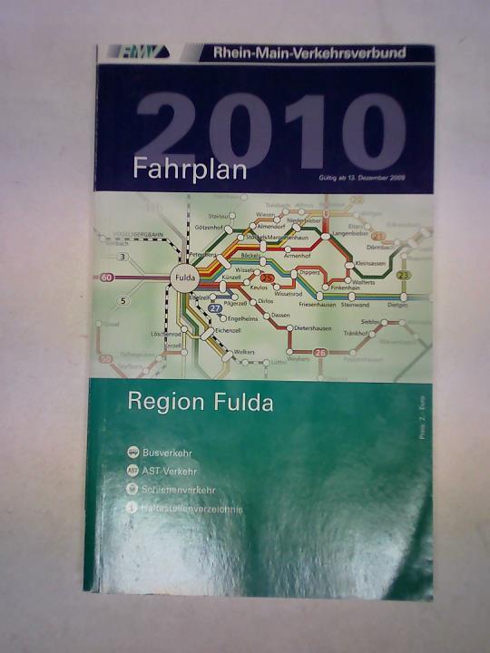 Region Fulda. Fahrplan 2010. Gültig ab 13. Dezember 2009