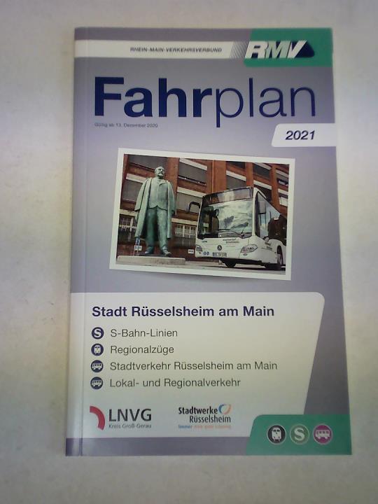 Stadt Rüsselsheim am Main. Fahrplan 2021. Gültig ab 13. Dezember 2020