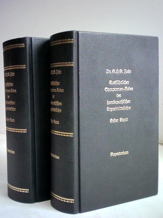 Systematisch-alphabetisches Repertorium der homöopathischen Arzneimittellehre, 2 Bände