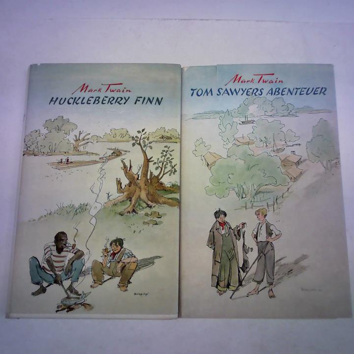 Tom Sawyers Abenteuer/Huckleberry Finn. Eine Mississippi-Erzählung. 2 Bände