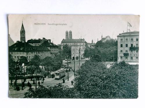 Mnchen - Postkarte: Mnchen - Sedlingertorplatz
