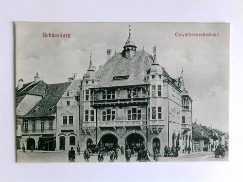 Schssburg - Postkarte: Schssburg - Gewerbevereinshaus