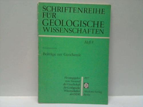 Autorenkollektiv - Beitrge zur Geochemie