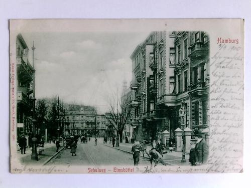 Hamburg - Postkarte: Hamburg. Schulweg-Eimsbttel