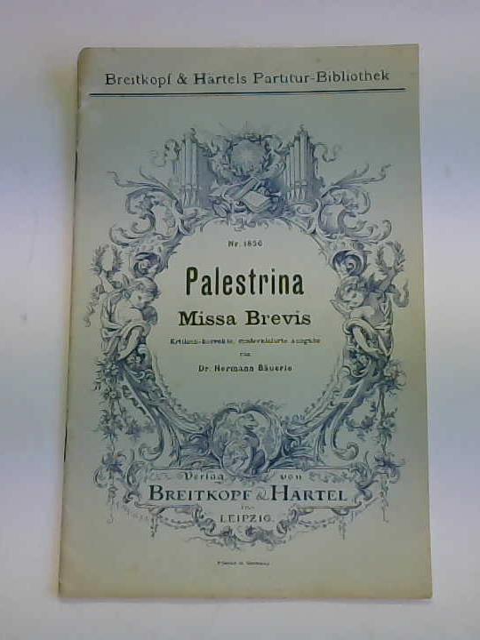 Buerle, Hermann - Palestrina Missa Brevis