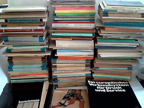 Buchhndler-Gewerbe - Konvolut aus ber 300  verschiedenen Heften und Bchern aus 1941 bis 1990