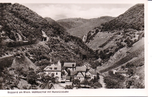 Boppard am Rhein - Mhlbachtal mit Hunsrckbahn