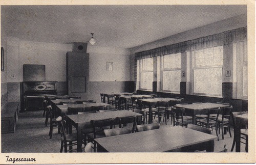 Dibbersen ber Hamburg-Harburg / Gebiet Osthannover (41) - Postkarte: Tagesraum - NSDAP., Hitler-Jugend. Fhrerschule Karl Heinz Schlenkrich