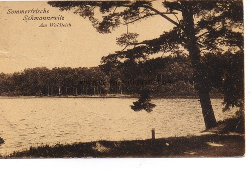 Schwannewitz - Sommerfrische Schwannewitz. Am Waldteich